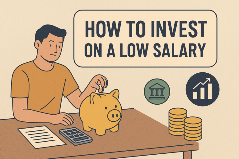 how to invest on a low salary